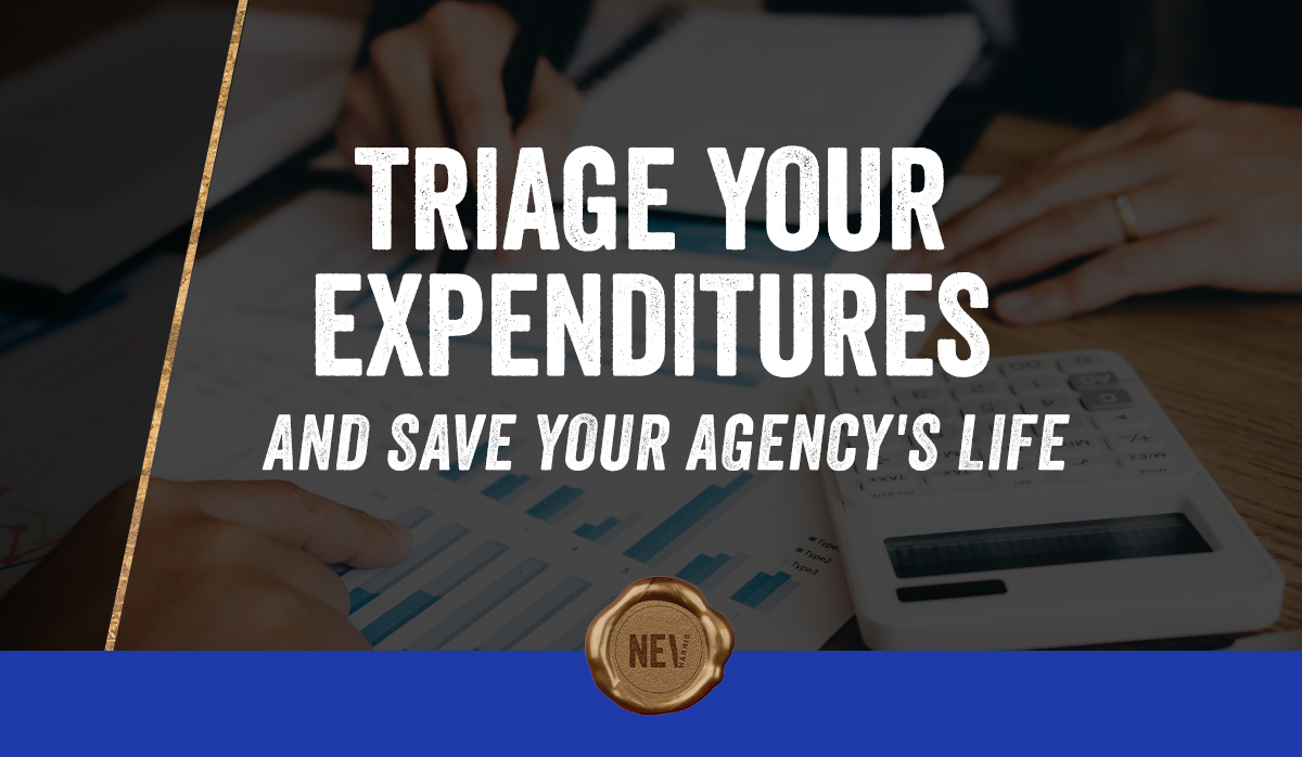 Triage Your Expenditures